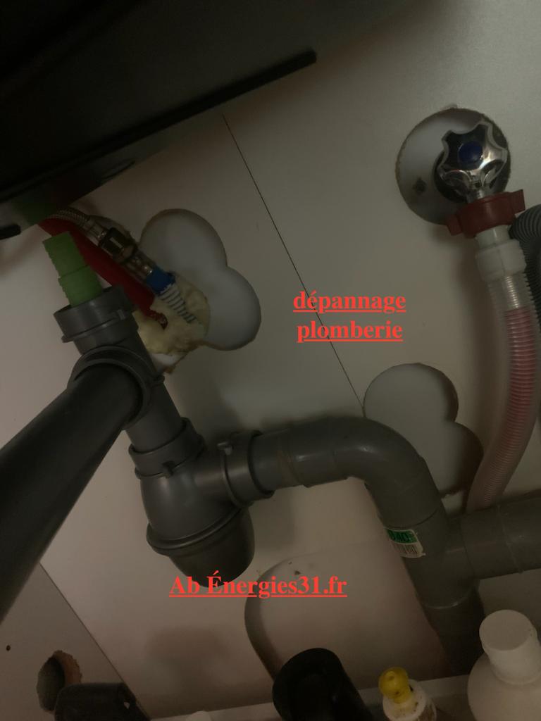Dépannage plomberie