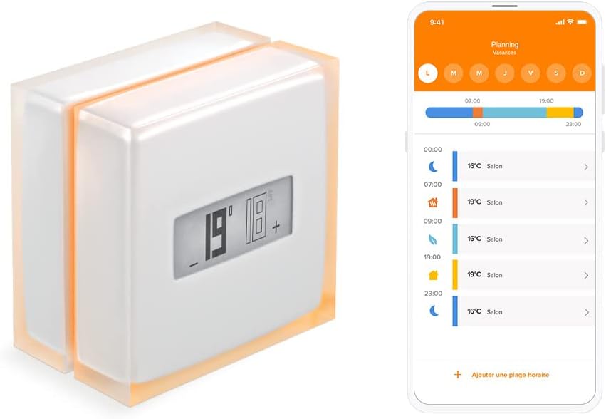 Thermostats programmables connectés